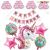 010U -Unicorn Theme Birthday Decoration Combo - Set of 58