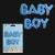 Baby Boy Blue Alphabets Foil Balloon