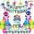 Baby Shark Theme  Happy Birthday Decoration - Combo -Set Of 42