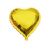 Gold Heart Shape Foil Balloon