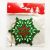 Green Snowflakes Hanging Sunboard Decoration - Small