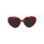 Heart Shape Goggles - Red