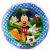 Mickey Theme Paper Plates - Set of 10