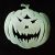 Pumpkin Glow In the Dark Halloween Hangings/Stickers