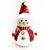 Red Christmas Snowman - Small