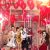 Red Colour Helium Balloons With Ribbon - 9 Inch