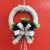 Silver Chrsitmas Wreath Hanging with Bells