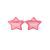 Star Shape pink Jumbo Goggles