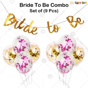 112A - Bride To Be Decoration Combo - Bachelorette Party Decorations
