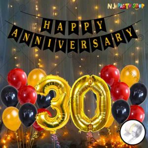 018W - Anniversary Decoration Combo - Set of 51