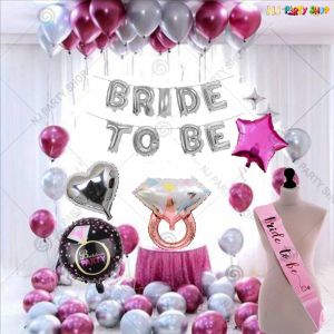 19A - Bride To Be Decoration Combo - Bachelorette Party Decorations