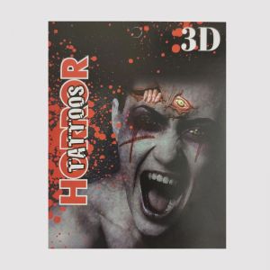 3D Horror Tattoo - Halloween Makeup