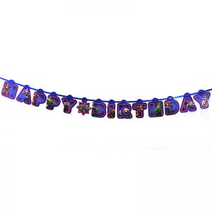 Avengers Theme Happy Birthday Banner 