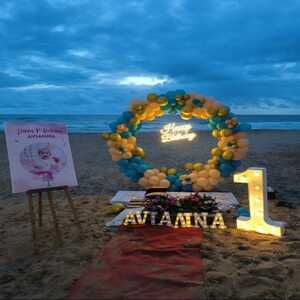 Birthday Decorations - Goa Beach - Model 1160