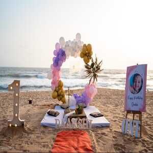 Birthday Decorations - Goa Beach - Model 1159
