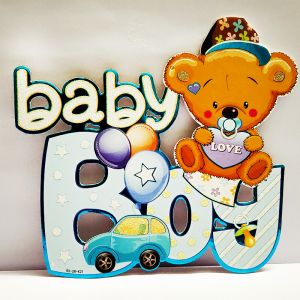 Baby Boy Sunboard Hanging Decoration - Model 1004