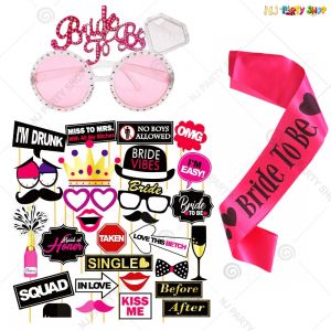 12X - Bride To Be Combo - Bachelorette Party Decorations