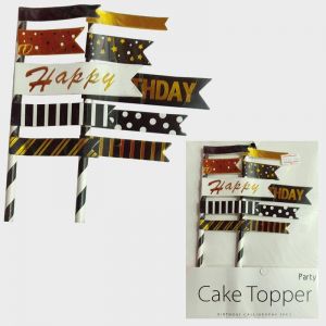 Birthday Cake Topper - Model 001