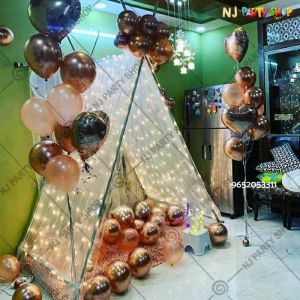 Birthday Decorations - Rose Gold - Canopy Tent Decorations - Model 1016