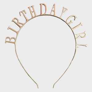 Birthday Girl Hair Band - Metal