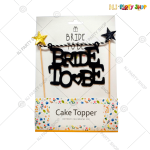 Bride To Be Cake Topper – Model 200B