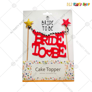 Bride To Be Cake Topper – Model 200H