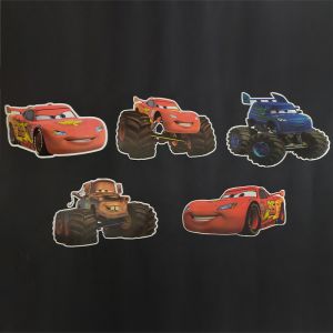 Car Theme Cutouts/Stickers Decoration - Set of 5 - 1FT Height