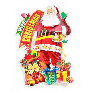 Christmas Big Paper Posture/Sticker - Xmas Decoration - Model 14XY