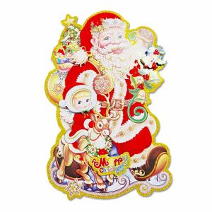 Christmas Paper Posture/Sticker - Xmas Decoration - Model 5XY