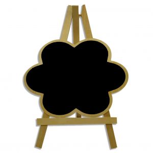 Wooden Slate With Stand - Cloud Shape