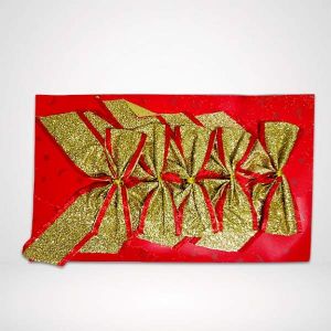 Golden Bow - Christmas Tree Decoration Ornaments