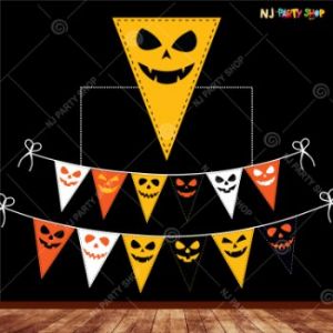 Halloween Flag Banner - Halloween Decoration - Model - 1002