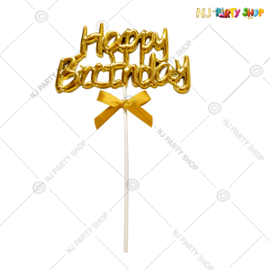 Happy Birthday Cake Topper – Model 200G