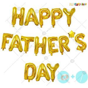 Happy Fathers Day Foil Balloon Banner
