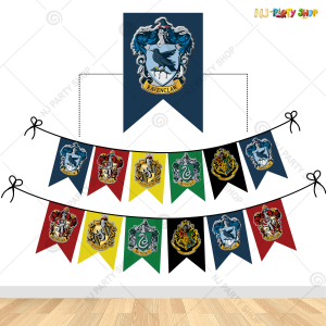 Harry Potter Birthday Theme Flag Banner Decoration