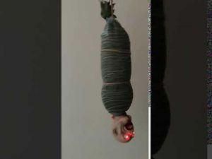 Upside Down Hanging Ghost Scary Decoration Halloween Toy