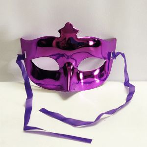 Masquerade Eye Mask - Metallic Purple