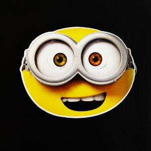 Minion Theme Full Face Paper Mask - Set of 10