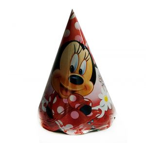 Minnie Theme Birthday Caps - Set of 10