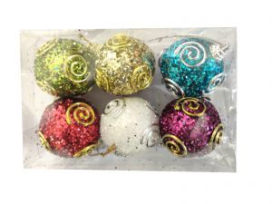 Multi Colour Balls Christmas Tree Decoration Ornaments - Model 1005