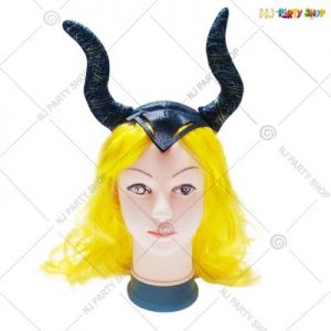 Ox Horn Headband Devil Horns Hairband Bull
