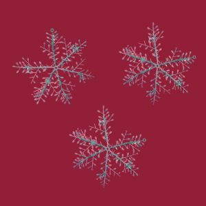 Snowflakes Christmas Decorations - Model 1001