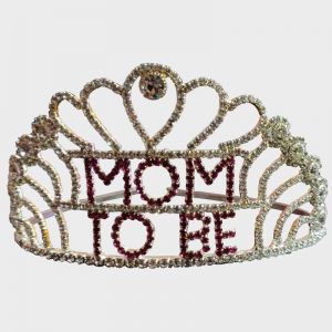 Baby Shower - Stone Crown Mom To Be - Big