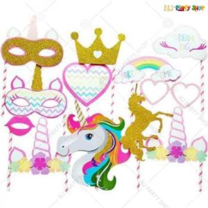 Unicorn Photo Booth Props