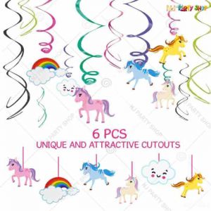 Unicorn Swirls - Set Of 12