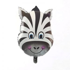 Zebra Animal - Jungle Foil Balloon
