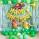 020S - Dinosaur Theme Happy Birthday Decoration Combo - Set Of 48