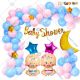 02X - Baby Shower Decoration Combo - Set of 59