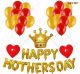 03H - Happy Mother's Day Foil Golden Combo - Set of 38