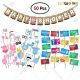 011X - Baby Shower Decoration Combo - Set of 60